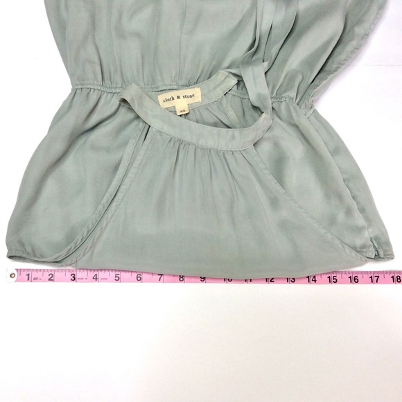 cloth & stone . Tie Neck Romper - Picture 9 of 16